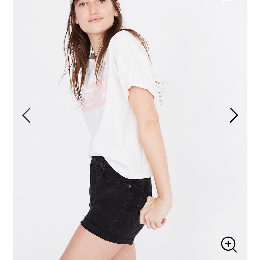 Great condition Madewell high rise shorts